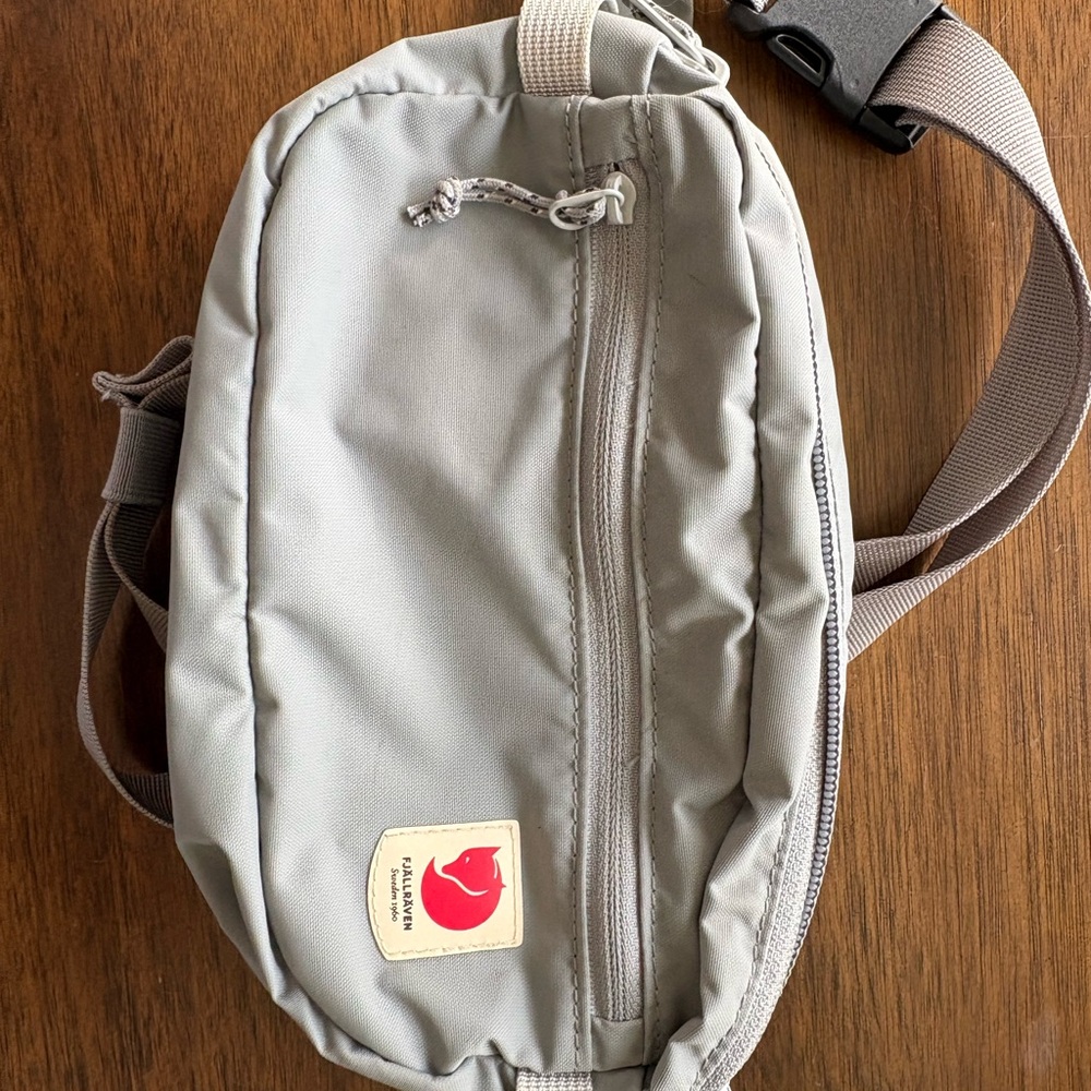 Fjallraven Light Gray hip pack Bag